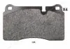 LANDROVER гальмівні колодки передн.Range Rover Sport 05 - JAPANPARTS PAL06AF (фото 1)