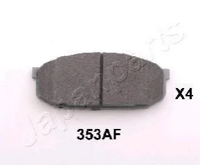 Гальмівні колодки передні MAZDA 323 2.0 V6 94-98 JAPANPARTS PA353AF (фото 1)