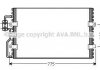 AVA CITROEN Радіатор кондиціонера (конденсатор) без осушувача Evasion, Jumpy, Fiat Scudo, Peugeot 806, Expert AVA COOLING CN5093 (фото 1)