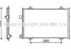 AVA CITROEN Радіатор кондиціонера (конденсатор) з осушувачем C5 III, Peugeot 407 2.0HDI 08- AVA COOLING CNA5274D (фото 1)