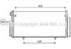 AVA SUBARU Радіатор кондиціонера (конденсатор) з осушувачем Impreza 00- AVA COOLING SUA5078D (фото 1)