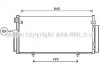 AVA SUBARU Радіатор кондиціонера (конденсатор) з осушувачем Impreza 00- AVA COOLING SUA5078D (фото 1)