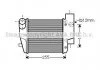 Интеркулер Audi A6 2.7D/3.0D 04-11(AVA) AVA COOLING AIA4302 (фото 1)