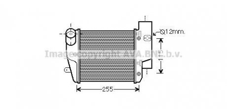 AVA AUDI Інтеркулер A6 C6 2.7, 3.0 05- AVA COOLING AIA4302