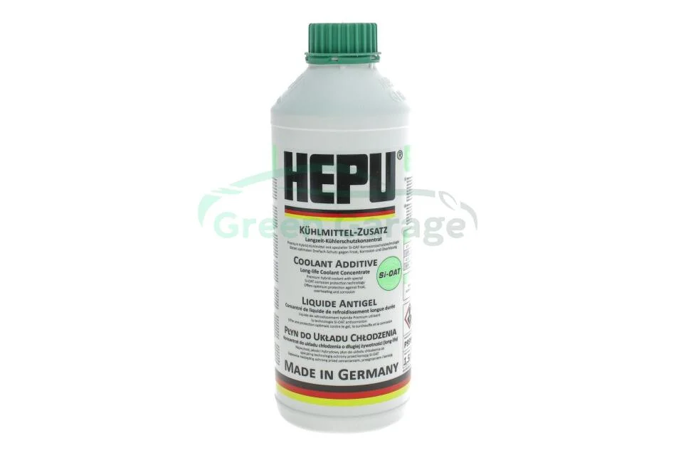 Антифриз зелений(концентрат)(-38°C) 1,5л. LC-18 HEPU P999LL18 (фото 1)