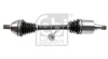 FEBI VOLVO піввісь ліва S40 II, V50 FEBI BILSTEIN 182444 (фото 1)