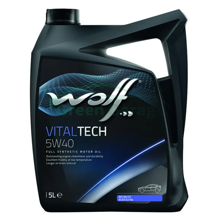 VITALTECH 5W40 5Lx4 S-Oil 8311291 (фото 1)