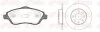 OPEL К-кт гальм. колодки + диски Corsa C 1,0-1,8 00- REMSA 8774.05