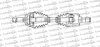 LAND ROVER Полуось прав. L=590mm 28/25 зуб FREELANDER I (L314) 2.0 Td4 4x4 01-06 TRAKMOTIVE 301115 (фото 1)