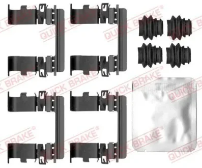 Комплект прижимних планок гальмівного супорту QUICK BRAKE 1090185