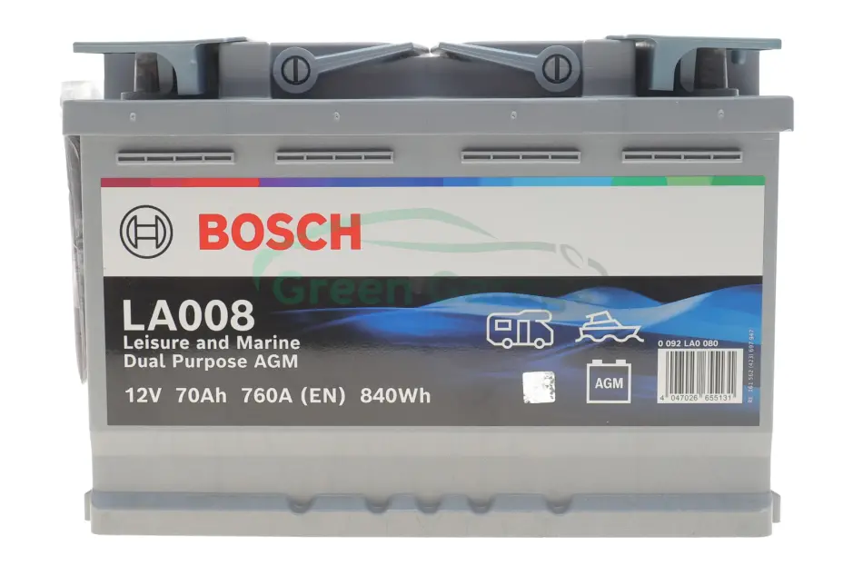 Акумуляторна батарея 70А BOSCH 0092LA0080 (фото 1)