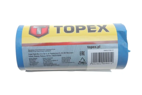 Мішкі для відходів, 10 шт. міцні TOPEX 23B258