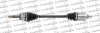 HONDA Напіввісь CIVIC VI Hatchback (EJ, EK) 1.5 i (EK3) 95-01 TRAKMOTIVE 301251 (фото 1)