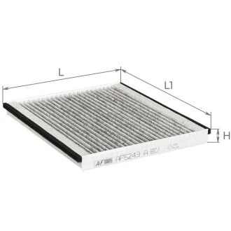 ЕФ повітряний салону ALPHA FILTER AF5243A