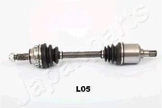 LAND ROVER піввісь прав/лев з ABS 25/28 зуб. FREELANDER I (L314) 1.8 98-06, FREELANDER I Soft Top (L314) 2.0 DI 98-06 JAPANPARTS GIL05 (фото 1)