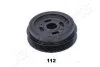 NISSAN Шків колінчатого валу X-TRAIL I 01- JAPANPARTS PU112 (фото 1)