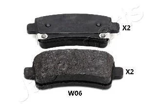 OPEL гальмівні колодки задн.Insignia 08- JAPANPARTS PPW06AF (фото 1)