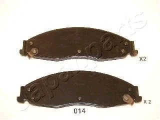 Гальмівні колодки Cadillac CTS 05- JAPANPARTS PA014AF (фото 1)