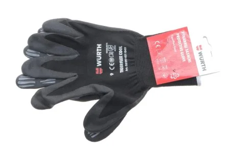 Рукавиці захисні TIGERFLEX COOL, нейлон, покриття нітрил, пара, р.9 {арт. } WURTH 0899401049