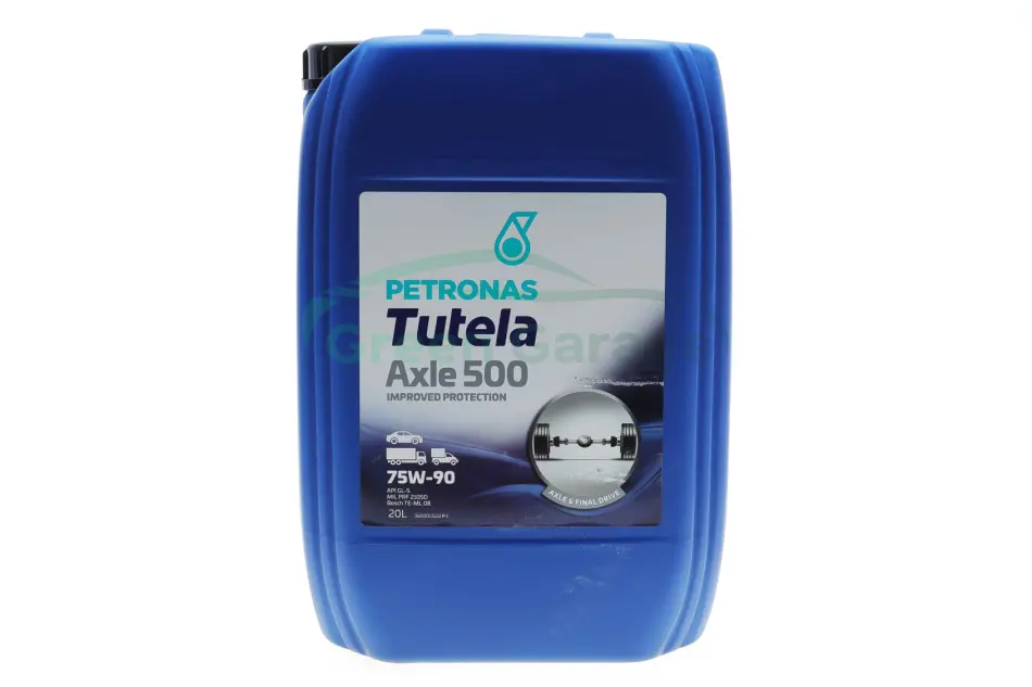 Олива трансмісійна TUTELA AXLE 500 75W-90 (20L) Petronas 76631R41EU (фото 1)