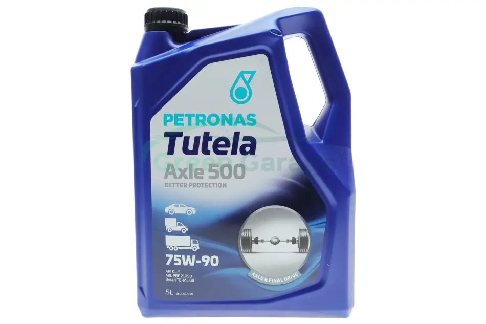 Олива трансмісійна TUTELA AXLE 500 75W-90 (5L) Petronas 76631M12EU (фото 1)