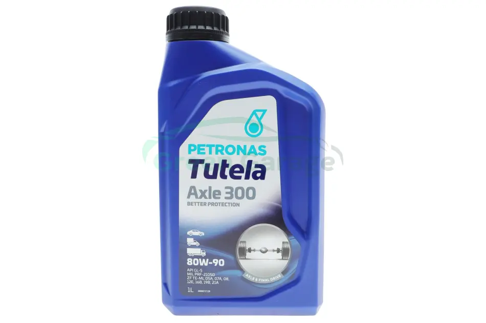 Олива трансмісійна TUTELA AXLE 300 80W-90 (1L) Petronas 76630E15EU (фото 1)