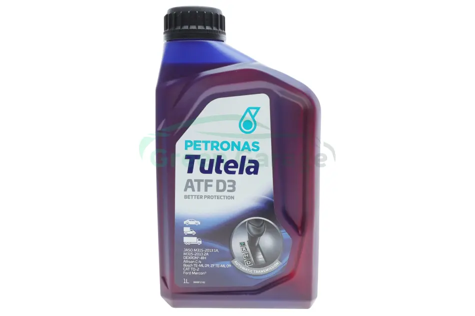 Олива трансмісійна TUTELA ATF D3 (1L) Petronas 76127E15EU (фото 1)
