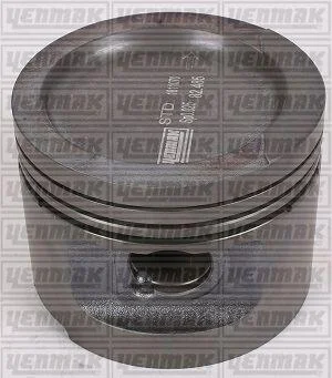 Поршень с кольцами і пальцем (размер отв. 82.51 / STD) VW, AUDI 80/100/A6 2.0 (AAD) YENMAK 3103311000 (фото 1)
