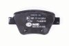 Комплект гальмівних накладок, дискове гальмо HELLA PAGID 8DB 355 014-021 (фото 3)