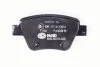 HELLA VW гальмівні колодки задн.Audi A1,3,Seat,Skoda Octavia,SuperB,Yeti,Caddy III,Golf VI,Touran 06- HELLA PAGID 8DB 355 014021 (фото 3)