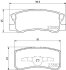 Комплект гальмівних накладок, дискове гальмо HELLA PAGID 8DB 355 009-691 (фото 2)