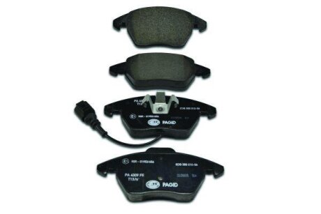 HELLA VW гальмівні колодки передн.Audi A3 03-Golf V,Caddy III,TouranSkoda Octavia HELLA PAGID 8DB 355 010-581