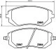 Комплект гальмівних накладок, дискове гальмо HELLA PAGID 8DB 355 010211 (фото 2)