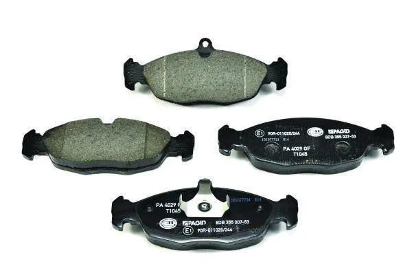 HELLA OPEL гальмівні колодки передні Astra F 91-,Vectra A 88-,Daewoo Lanos,Nexia HELLA PAGID 8DB 355 007531 (фото 1)