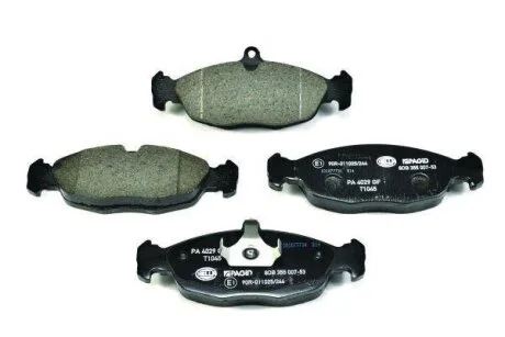 HELLA OPEL гальмівні колодки передні Astra F 91-,Vectra A 88-,Daewoo Lanos,Nexia HELLA PAGID 8DB 355 007531