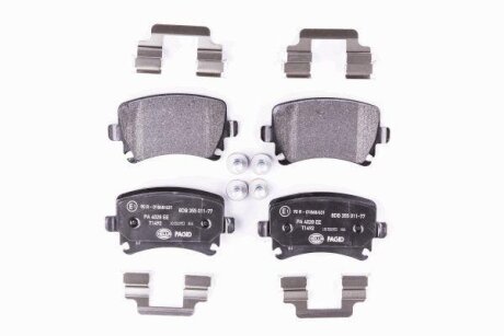 HELLA VW гальмівні колодки задн. AUDI A3 03-Golf V, Caddy, Touran SKODA Octavia HELLA PAGID 8DB 355 011771