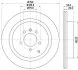 HELLA PRO LAND ROVER гальмівний диск задн. DISCOVERY IV, RANGE ROVER SPORT I HELLA PAGID 8DD 355 118781 (фото 1)