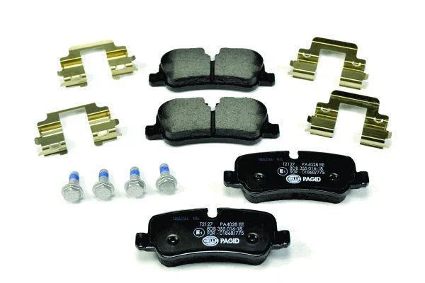 HELLA LANDROVER гальмівні колодки задн.Range Rover Sport 05-,Discovery 04- HELLA PAGID 8DB 355 016181 (фото 1)