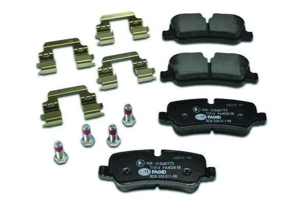 HELLA LANDROVER гальмівні колодки задн.Range Rover Sport 05-,Discovery 04- HELLA PAGID 8DB 355 011981 (фото 1)