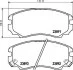 Комплект гальмівних накладок, дискове гальмо HELLA PAGID 8DB 355 010991 (фото 2)