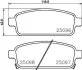 HELLA OPEL гальмів.колодка задн.Astra J,Mokka,Zafira,Chevrolet Cruze 09- HELLA PAGID 8DB 355 015221 (фото 2)