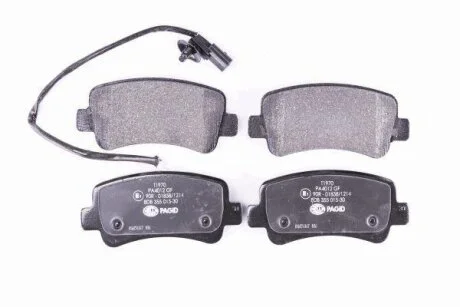 Комплект гальмівних накладок, дискове гальмо HELLA PAGID 8DB 355 015301