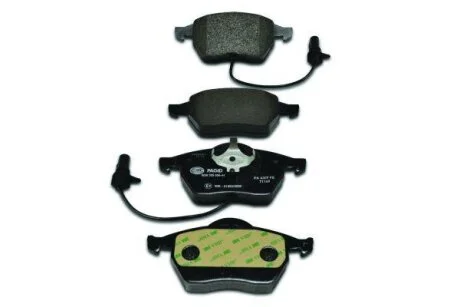 HELLA VW колодки передні Passat,Audi A4/A6 (прямокутний роз єм датчика) HELLA PAGID 8DB 355 008411