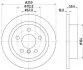 HELLA PRO MINI гальмівний диск MINI Cooper, MINI One, MINI Cooper SD HELLA PAGID 8DD 355 123491 (фото 1)