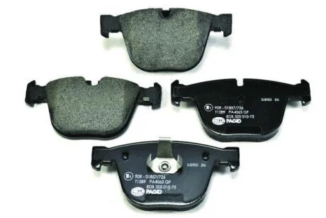 HELLA BMW гальмівні колодки задні.5 E60,6 E63,7 E65/66,X5 E70,X6 E71 HELLA PAGID 8DB 355 010751