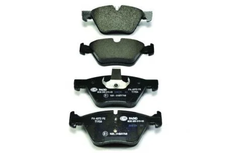 HELLA BMW гальмівні колодки передн.1 E81/87,3 E90,5 E60,F10,X1,Z4 HELLA PAGID 8DB 355 015031
