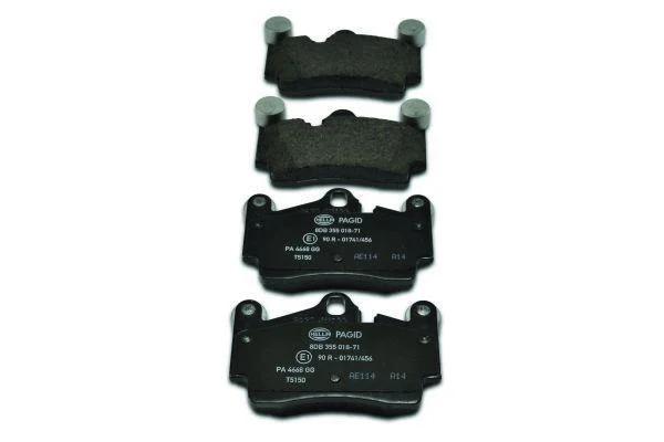 HELLA VW гальмівні колодки задн. Touareg,Porsche Cayenne,Audi Q7 HELLA PAGID 8DB 355 018711 (фото 1)
