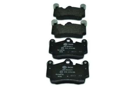 HELLA VW гальмівні колодки задн. Touareg,Porsche Cayenne,Audi Q7 HELLA PAGID 8DB 355 018711