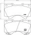 Комплект гальмівних накладок, дискове гальмо HELLA PAGID 8DB 355 013151 (фото 2)