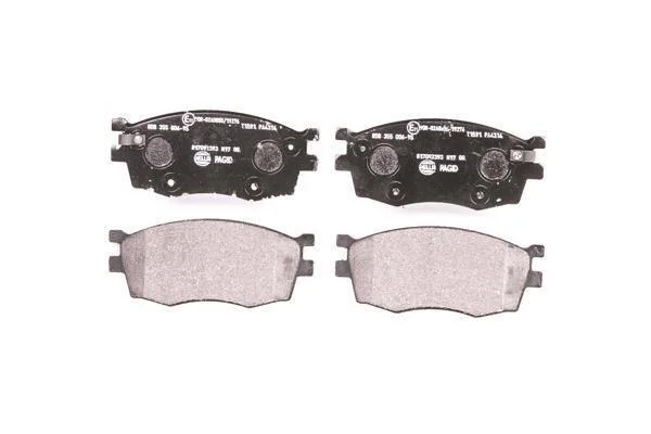 HELLA HYUNDAI колодки гальмівні передн. Kia Rio 05-, Accent 06- HELLA PAGID 8DB 355 006951 (фото 1)